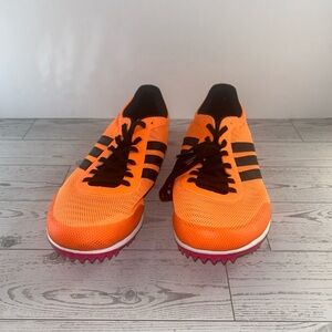 Adidas Distancestar Track and Field Cleats **Bright** Orange/Pink Women's Size 9